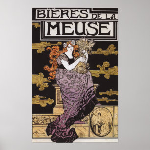 Poster promotionnel Bieres de la Meuse