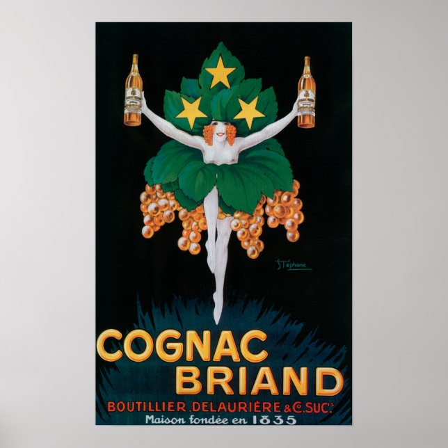 Poster promotionnel de Cognac Briand (Devant)