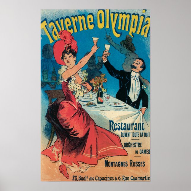 Poster promotionnel de Taverne Olympia (Devant)