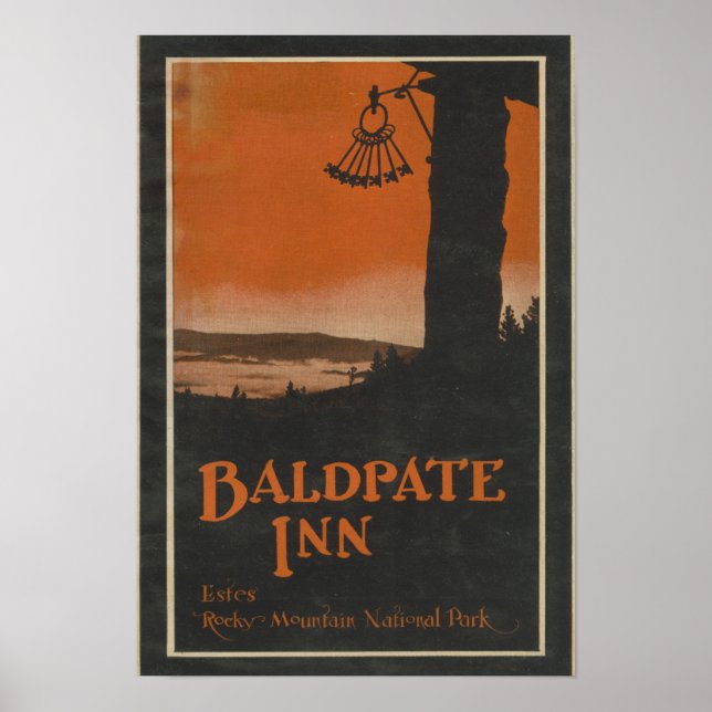 Poster promotionnel du Baldpate Inn # 2 (Devant)