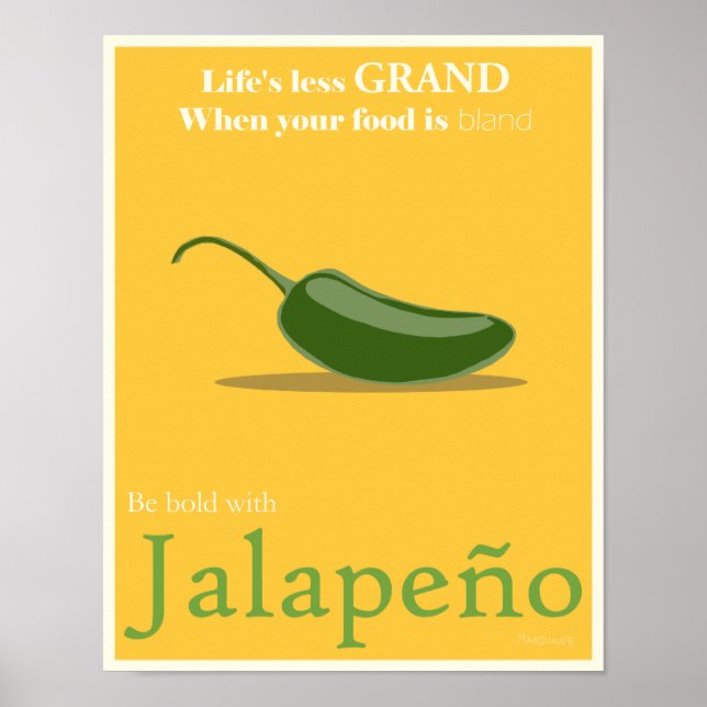 Poster promotionnel Jalapeno - 11x14 (Devant)