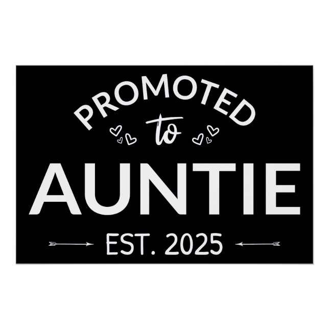 Poster Promu À Tante Est. 2025 II (Devant)