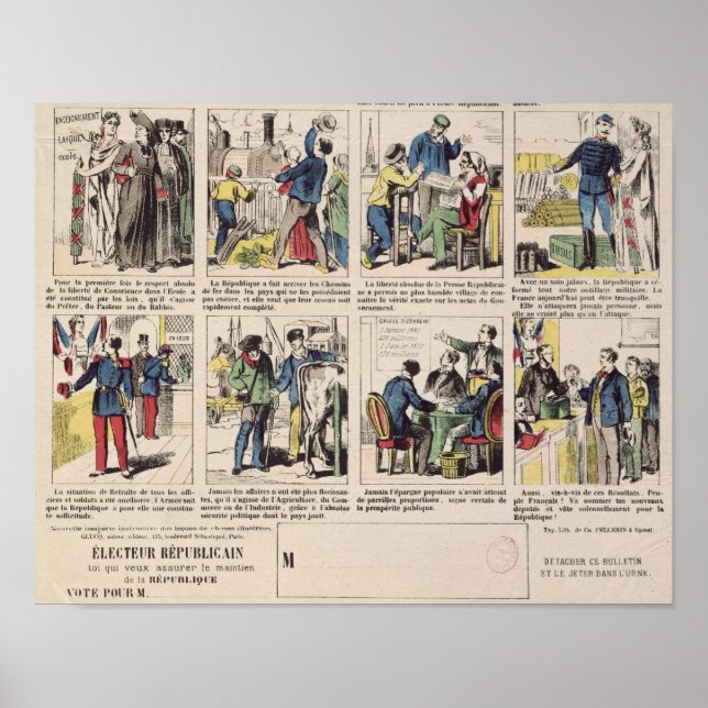 Poster propagande républicaine (Devant)