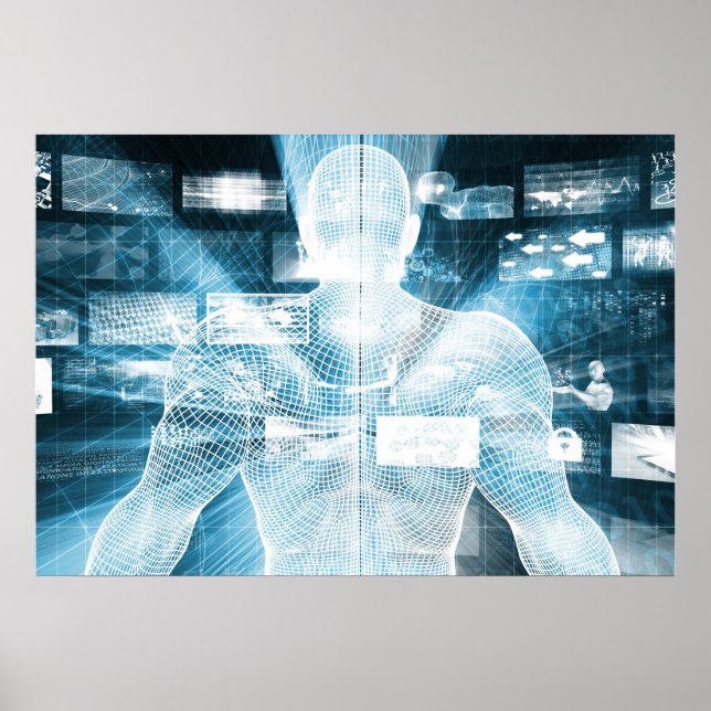 Poster Protection des données et intégrité du système en  (Devant)