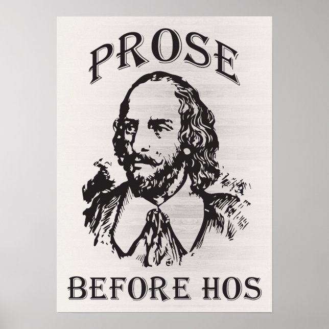 Poster Prothèse avant Hos - Shakespeare (Devant)
