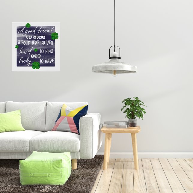 Poster Proverbe sur l’amitié (Créateur téléchargé)