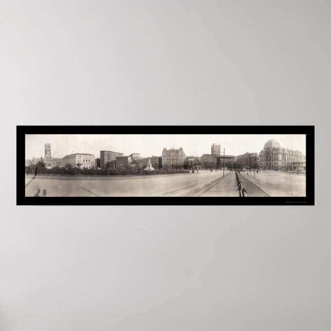 Poster Providence, RI Photo 1909 (Devant)