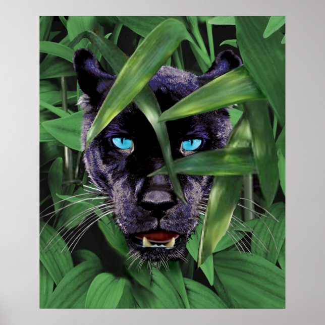 POSTER PROWLING PANTHER (Devant)