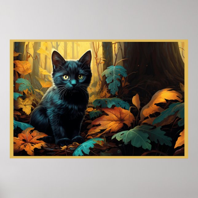 Poster Prowling Through the Woods (Devant)