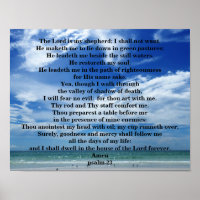 POSTER PSALM 23