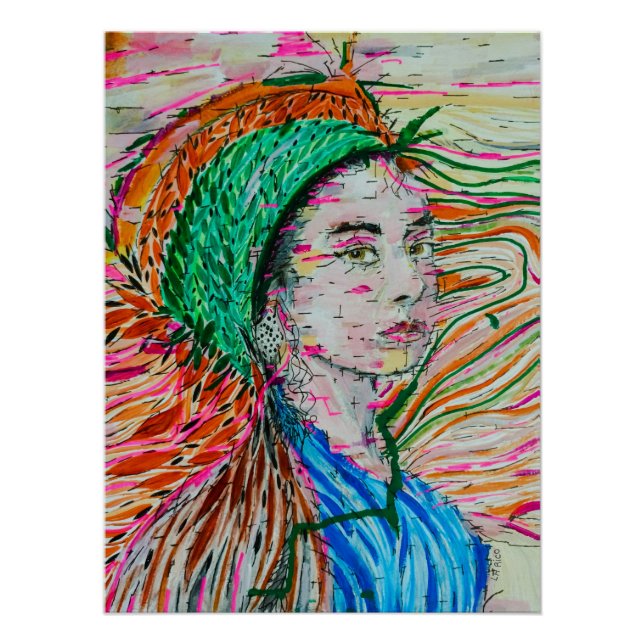 Poster Psicodélica (Devant)