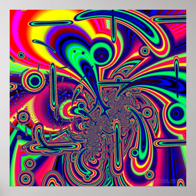 Poster "psicomotoria" (Devant)