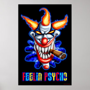 Poster Psycho Clown