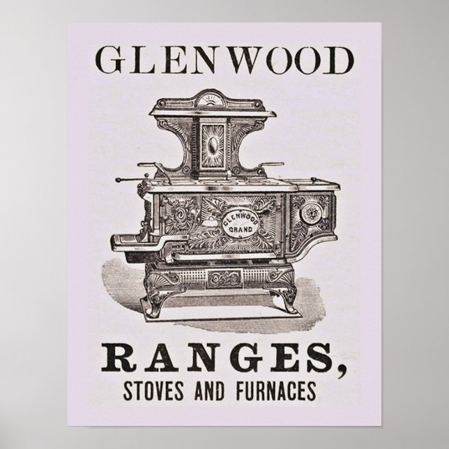 Poster publicitaire Antique Stove (Devant)
