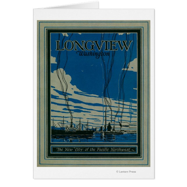 Poster publicitaire Longview, Washington (Devant)
