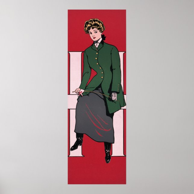 Poster publicitaire vintage Magazine (Devant)