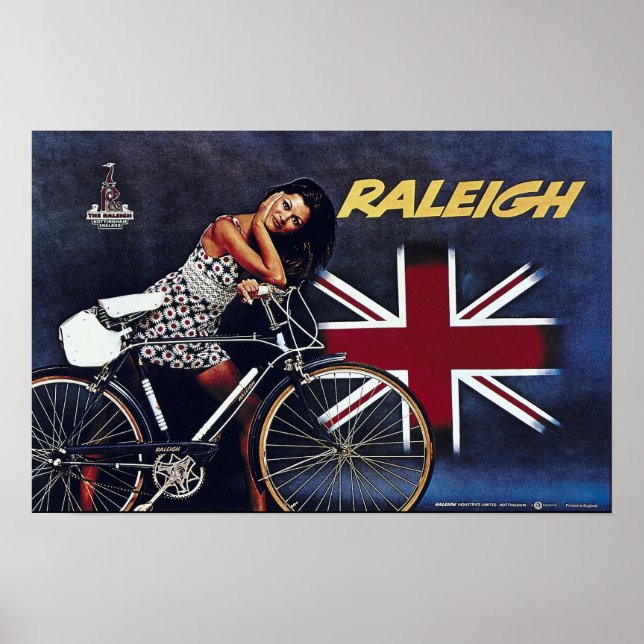 Poster Publicité à vélo Vintage (Devant)