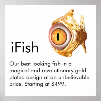 Poster Publicité IFish