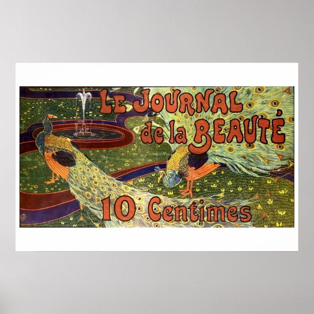 Poster Publicité pour le Journal de 1897 par Louis Rhead  (Devant)