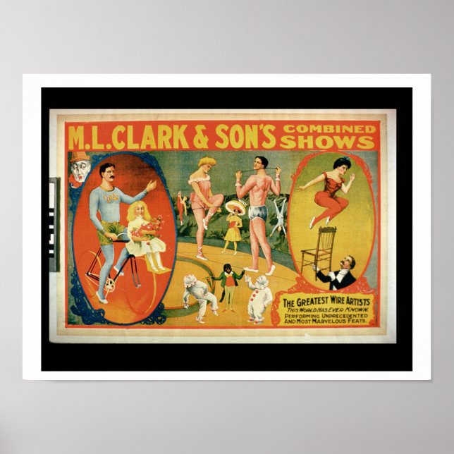 Poster Publicité pour 'The Greatest Wire Artists The W (Devant)