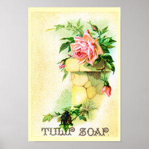 Poster Publicité Tulip Soap