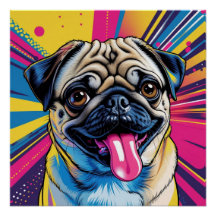 Pug em Pop Art 01