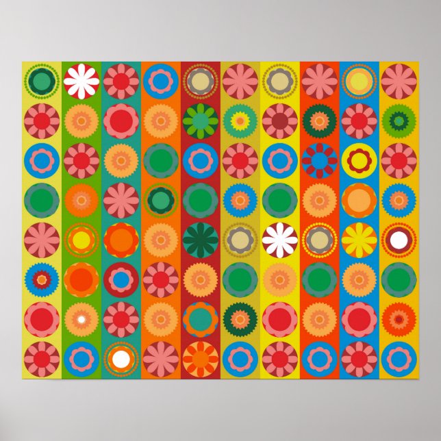 Poster Puissance de flux dans les lignes (Devant)