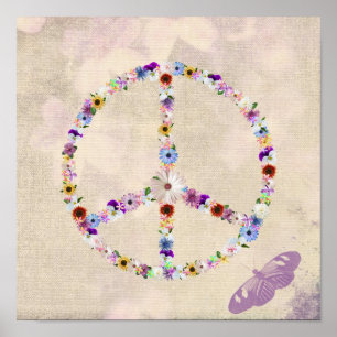 Poster Puissance des fleurs d'été