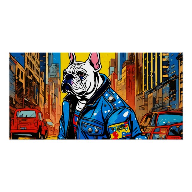 POSTER PUNK DANS LA VILLE-BULLDOG 11 (Devant)
