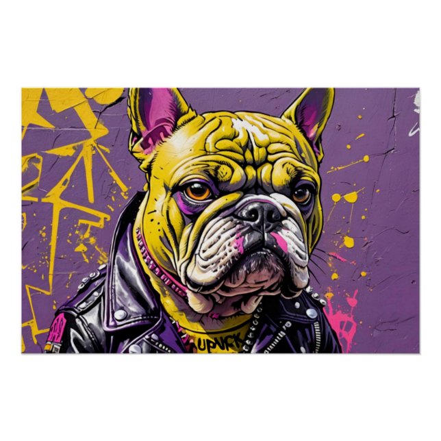 POSTER PUNK ROCK-BULLDOG 10 (Devant)