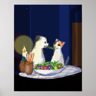Poster Puppy and Blossom