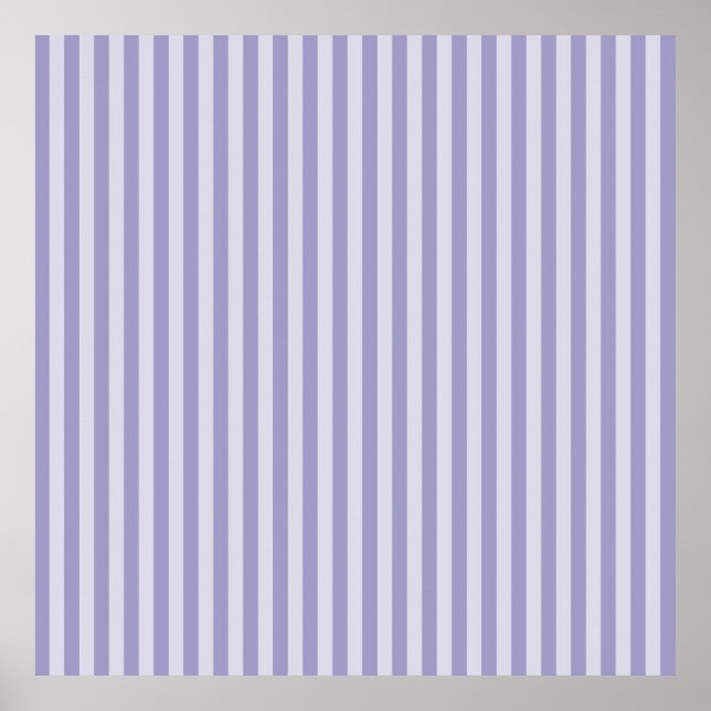 Poster Purple Stripes (Devant)