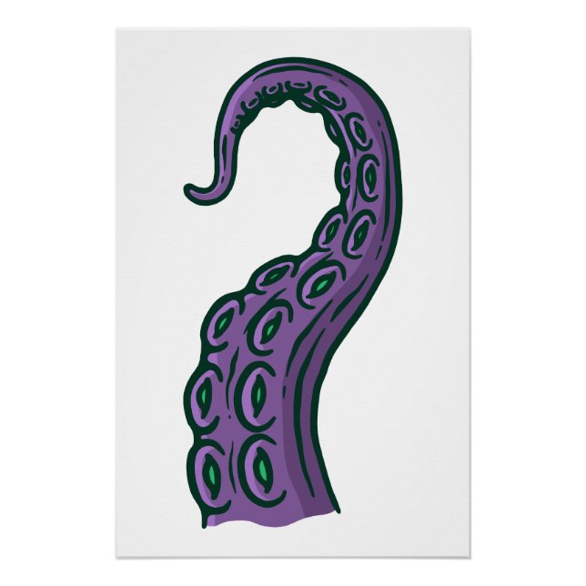 Poster Purple Tentacle (Devant)