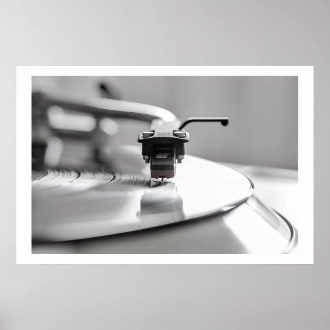 Poster Put That Needle On The Record (Devant)