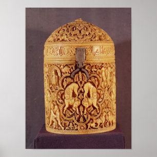 Poster Pyx avec un soulagement dépeignant les plaisirs