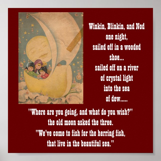 Poster q-6 winklen blinken and nod (Devant)