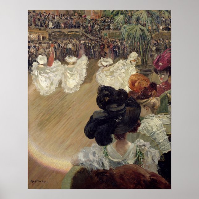 Poster Quadrille au Bal Tabarin (Devant)