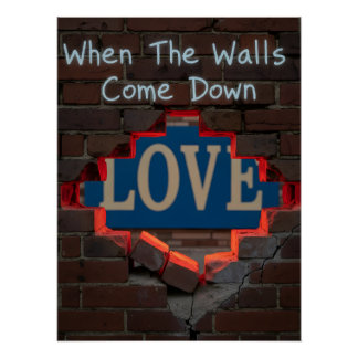 Poster Quand Les Murs Tombent