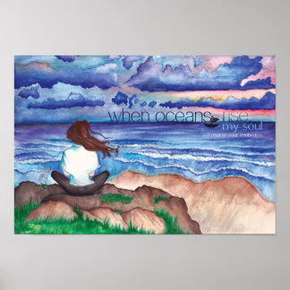 Poster Quand les océans montent