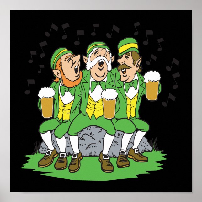 Poster Quand Les Yeux Irlandais Sourient (Devant)