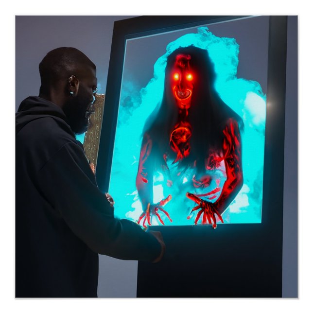 Poster Quand l'intelligence artificielle rencontre les lé (Devant)