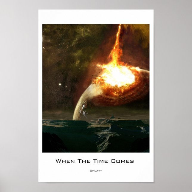 Poster Quand viendra l'heure (Devant)