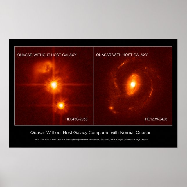 Poster QuasarWith&amp;WithoutHostGalaxy (Devant)