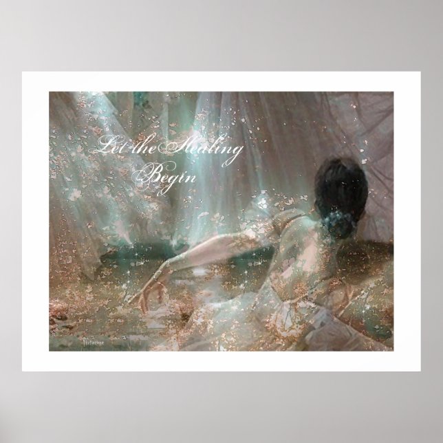 Poster "Que la guérison commence" (Devant)