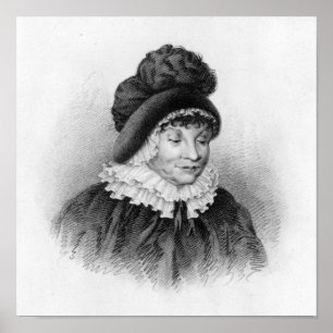 Poster Queen Charlotte, c.1818