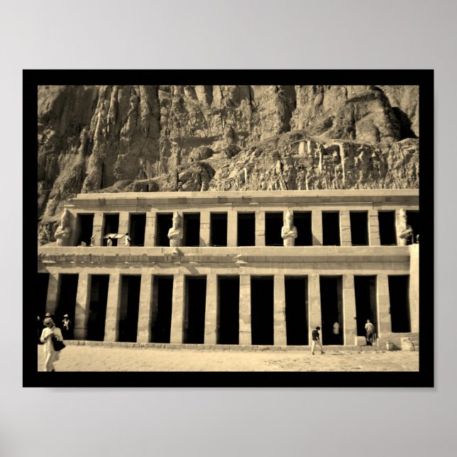 Poster Queen Hatshepsut Temple (Devant)