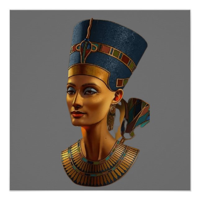 Poster Queen Nefertiti (Devant)