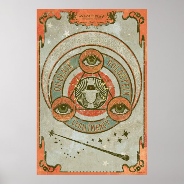 Poster QUEENIE GOLDSTEIN™ Legilimency Graphic (Devant)