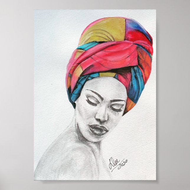 Poster QuEENIFICENT Premium Canvas (5x7) (Devant)