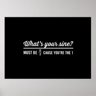 Poster Quel est votre sine ?